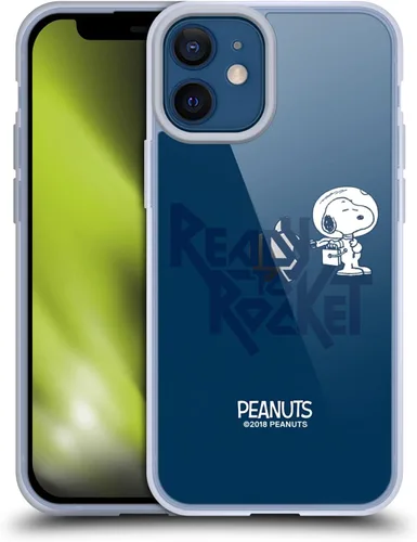 Vista 120 de Head Case Designs Funda de gel con licencia oficial de Peanuts Charlie Brown Good Grief Rock Tees [protección de grado militar] compatible con Apple