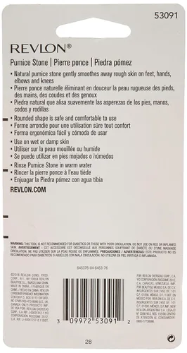 Vista 3 de Revlon Piedra pómez, exfoliante suave para pies y cuerpo