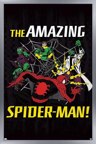 Vista 8 de Trends International Marvel Comics Spider-Man - Póster de pared de villanos Versión premium sin marco