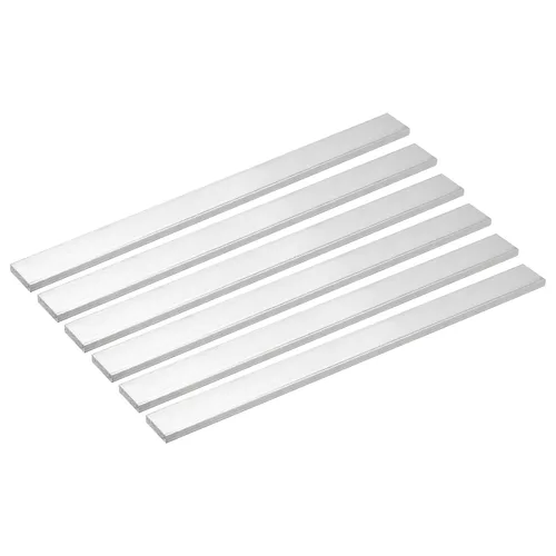 Vista 18 de uxcell Barra plana cuadrada de aluminio, 1-1/2" de espesor 1-1/2" de ancho 12" de longitud Barra cuadrada de aluminio 6061, placa plana de aluminio