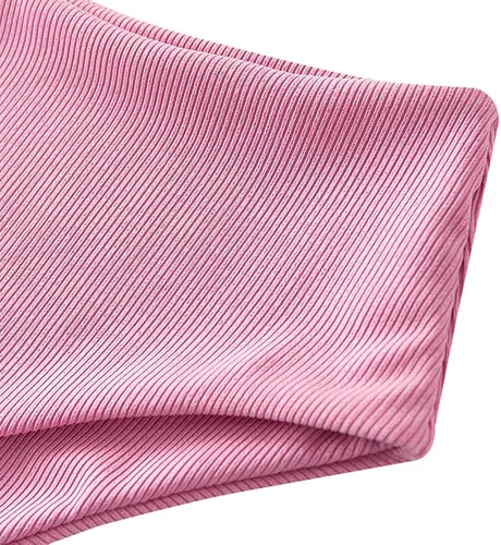 Vista 5 de ZAFUL Traje de baño tankini de cintura alta con aros para mujer