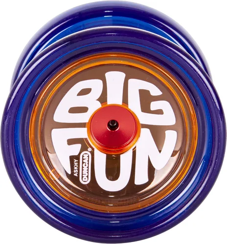 Vista 7 de Duncan Toys Big Fun - Yoyó color aguamarina, sin respuesta, yoyó de nivel profesional, rodamiento cóncavo