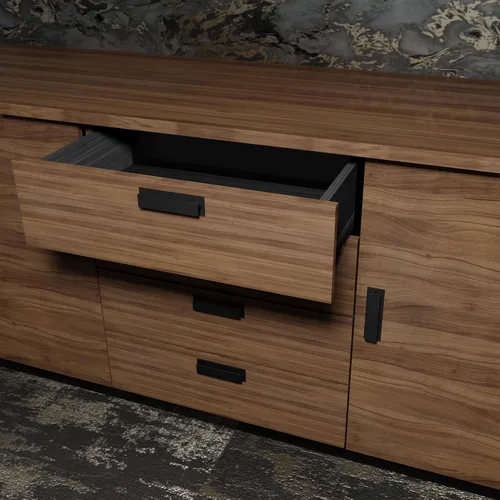 Vista 4 de HRX - Manija de puerta autoadhesiva para puerta, fácil de instalar, sin tornillos, despegar y pegar en vidrio, madera, metal, plástico, perilla