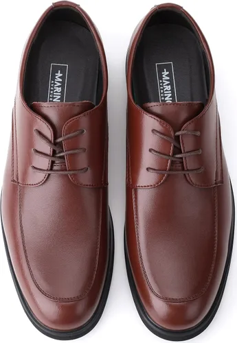 Vista 2 de Zapatos clásicos de vestir para hombre tipo Oxford, de Marino