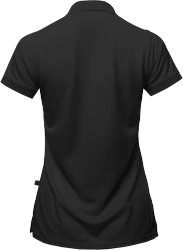 Vista 3 de A2Y Camisa polo básica casual Essentials de 4 botones para mujer, de algodón, piqué