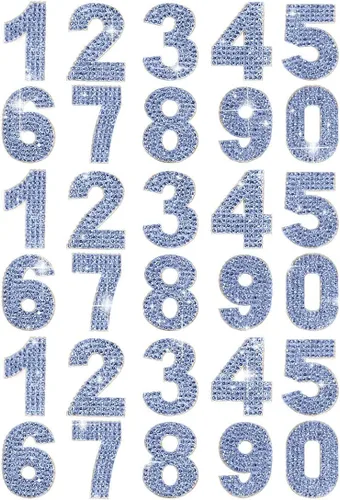 Vista 15 de PRATIQUE Calcomanías de letras del alfabeto con diamantes de imitación con purpurina, 26 letras autoadhesivas para arte y manualidades (rojo)