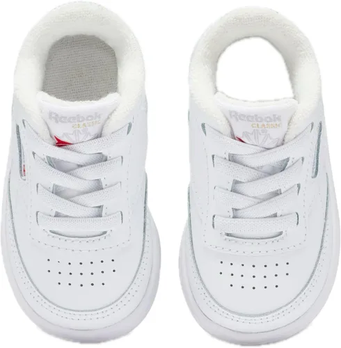 Vista 3 de Reebok Club C Sneaker, WhiteKinetic BlueVector Red, 3.5 US Unisex Big Kid