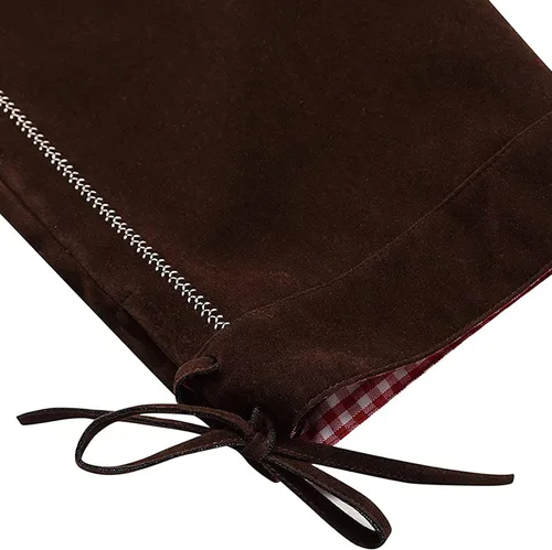 Vista 5 de GloryStar Lederhosen - Pantalones de cuero para hombre alemán bávaro para el Oktoberfest