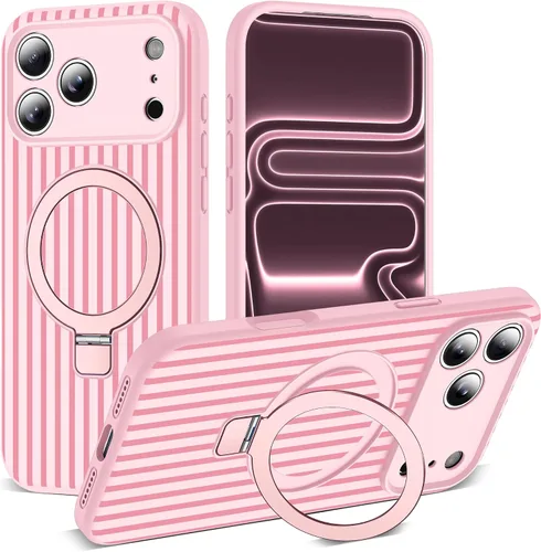 Vista 17 de SKYLMW Funda diseñada para iPhone 11 con soporte magnético invisible Compatible con Mag-Safe, a prueba de caídas de grado militar, a prueba