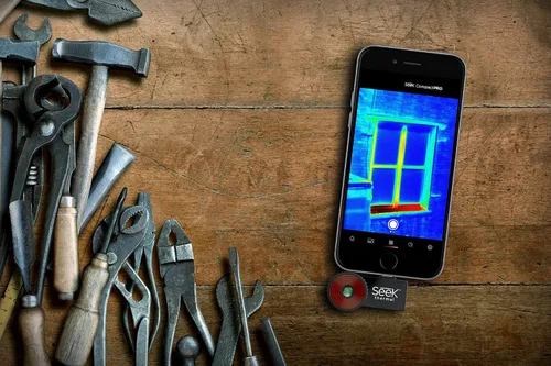 Vista 4 de Seek Thermal CompactPRO – Cámara termográfica de alta resolución para Android MicroUSB