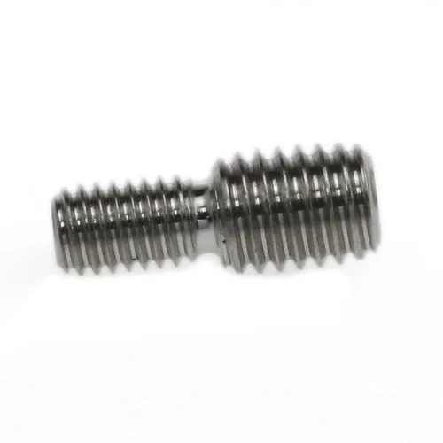Vista 2 de Paquete de 12 adaptadores reductores de rosca M6 a M8, acero inoxidable 304 Perno de paso de 1.181 in; tornillo de doble extremo para muebles