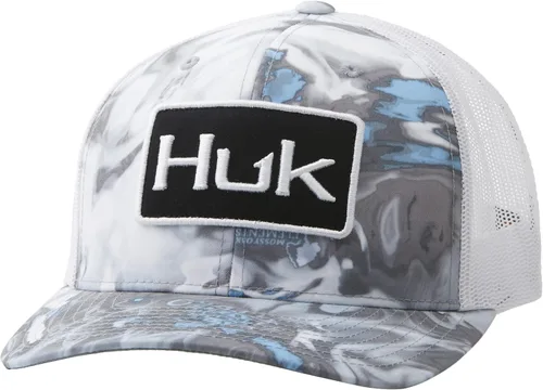 Vista 36 de HUK - Gorra de camionero de malla para hombre con cierre a presión Gorra de pesca antirreflectante