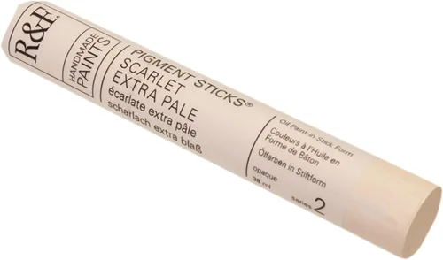 Vista 87 de R&F Handmade Paints - Pigmento profesional al óleo en barra, naranja lizarina, 6.4 fl oz