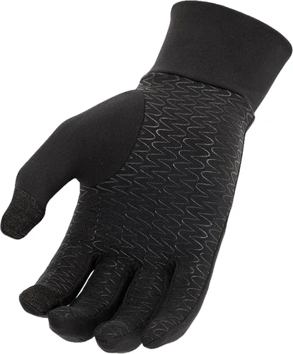 Vista 3 de New Balance - Guantes abrigadores para hombre y mujer, anti-deslizables, para correr, táctiles y livianos, para clima frío