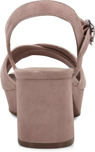 Vista 3 de Aerosoles Sandalia de tacón elegante para mujer, rubor, 6 de ancho, Rosa (Blush)