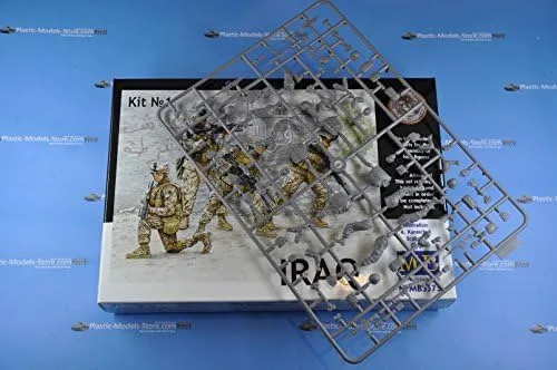 Vista 6 de Master Box Irak KIT #1 Tropas estadounidenses 4 Figuras 1/35 3575