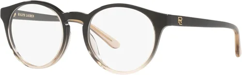 Vista 2 de Ralph Lauren Women's Rl6221u Universal Fit Round Prescription Eyewear Frames