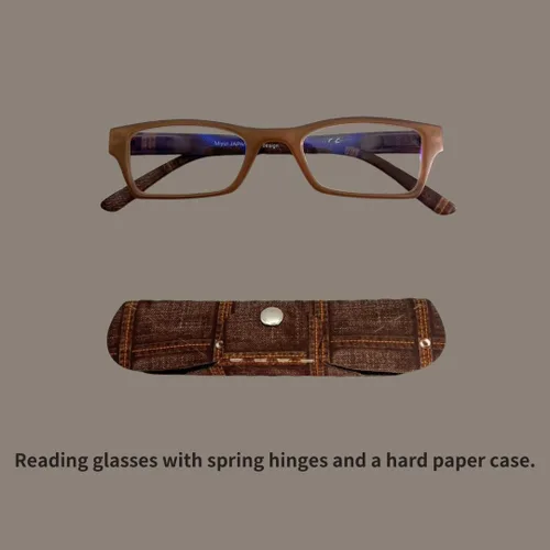 Vista 2 de EZ - Lentes de lectura para mujer y hombre con bloqueo de luz azul, antifatiga ocular, lentes para computadora delgados, tubo pequeño, lentes