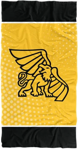 Vista 7 de LOGOVISION Manta Abilene Christian University, 30x60 Logo Dots CottonFront/PolyBackBeachTowel