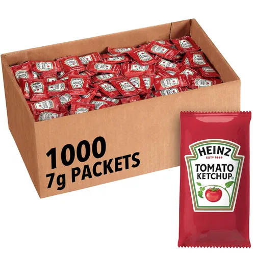 Vista 13 de Heinz Paquetes individuales de ketchup de tomate (paquete de 750 unidades)