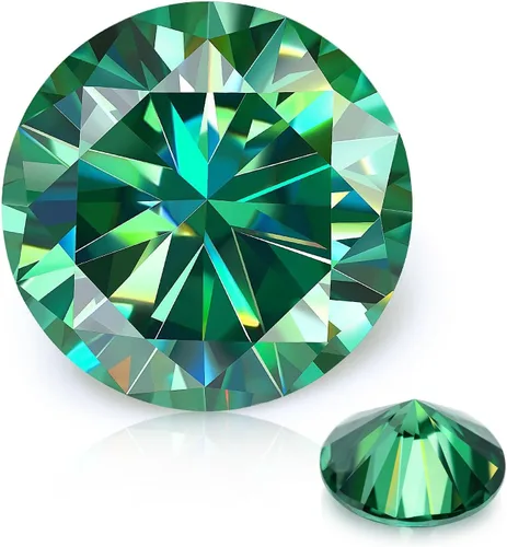 Vista 14 de Moissanite Loose Stone VVS1 Clarity for Pendant Ring Stud Earring Jewelry Making with Certificate of Authenticity GRA