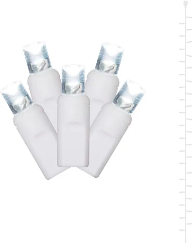 Vista 4 de Vickerman X13W529 - Juego de 25 luces LED Twkle Wa, 1 unidad, color blanco puro