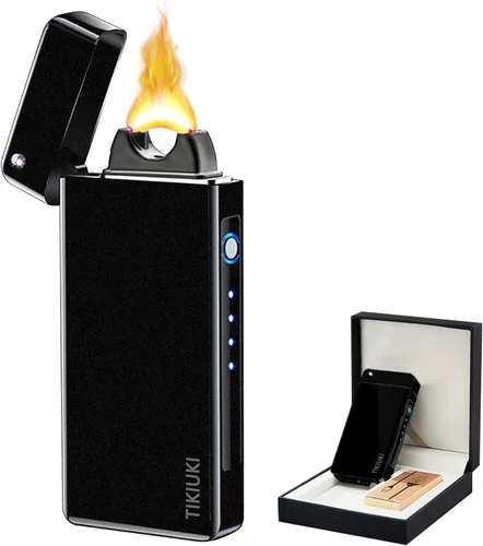 Vista 14 de Dragon - Encendedor eléctrico de arco – Encendedor de plasma recargable USB C para campamento, iniciadores de fuego, velas y equipo al aire libre