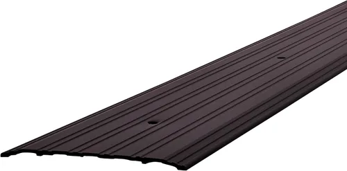 Vista 11 de MD Building - Umbral de perfil plano, comercial, plateado, 3-7/8 pulgadas x 36 pulgadas