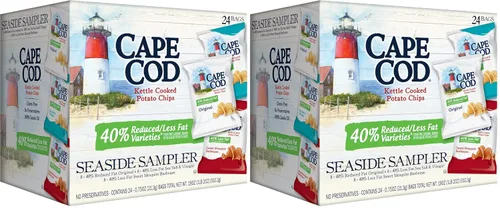 Vista 8 de Cape Cod Muestrario playero papas fritas de hervidor, 24