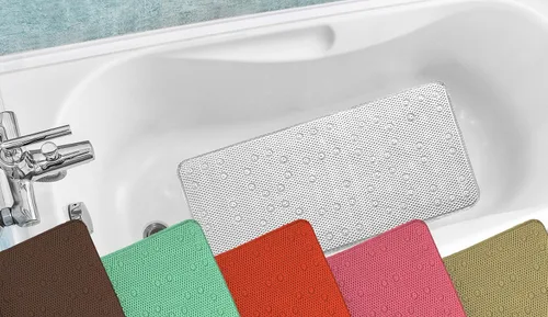 Vista 3 de Popular Bath Tejido de gofre, 17"x 36", gris pardo