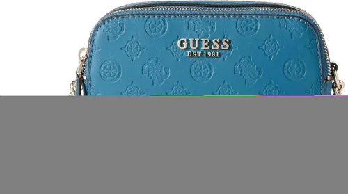 Vista 2 de GUESS Noelle - Cámara cruzada, logotipo verde azulado, Logotipo verde azulado