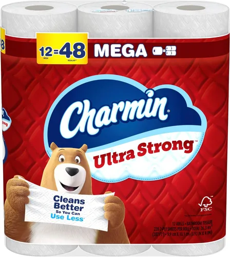 Vista 14 de Charmin Papel higiénico ultra fuerte (3 paquetes de 6 megarrollos)