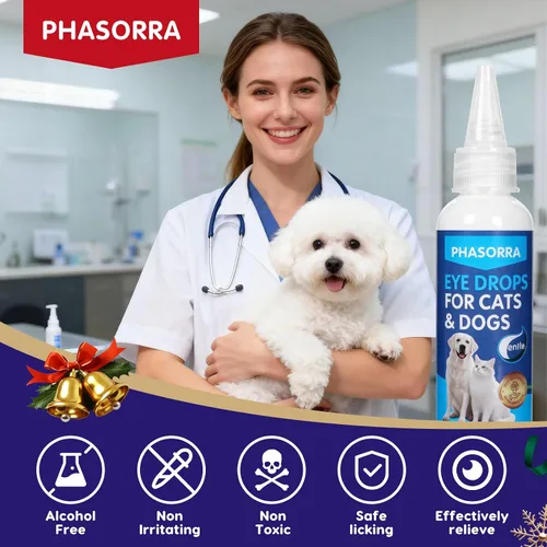 Vista 5 de Toallitas para ojos de perro y gotas para ojos de perro
