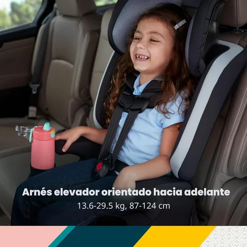 Vista 9 de Safety 1st Boost-and-Go 3 en 1 arnés Booster asiento de coche, Dunes Edge