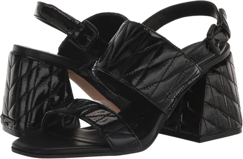 Vista 7 de Karl Lagerfeld Paris Sandalias de vestir cómodas y casuales para mujer con tacón