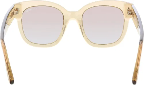 Vista 4 de Gafas de sol Tom Ford FT 0613 Beatrix- 02 45F marrón claro brillantedegradado, champán transparente, 52-22-140
