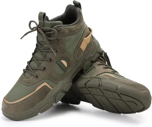 Vista 4 de Fefoe Mens Hiking Shoes Breathable Lightweight Casual Shoes Anti Slip Shock-Absorbing Sneakers Non-Slip Trekking Trails Boots