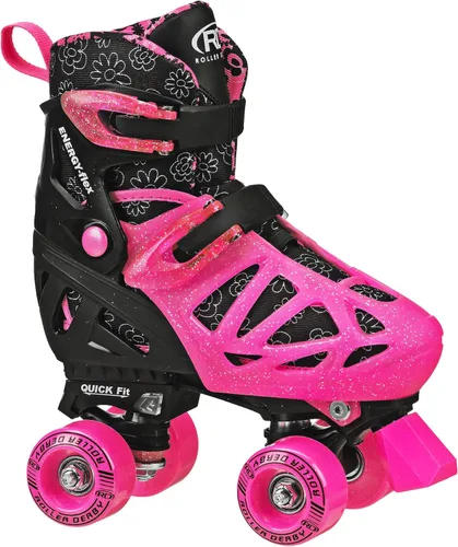 Vista 9 de Roller Derby Trac Star - Patines ajustables para niños, principiantes