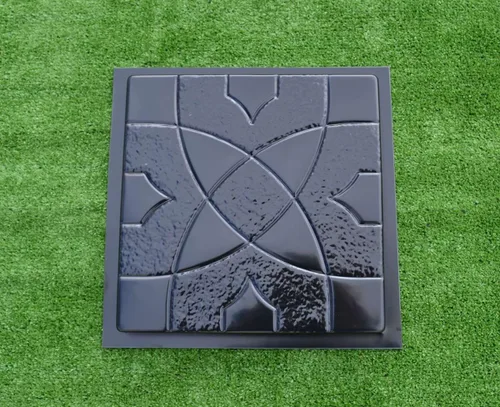 Vista 2 de Moldes de hormigón DIY Set 5pcs Moldes de plástico Fundición de hormigón pavimentación caminos de jardín Pavimento Piedra Patio S30