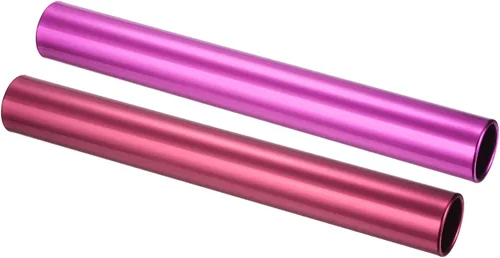 Vista 9 de PATIKIL Juego de bastones de pista de relé, paquete de tubo de aleación de aluminio, palo de carreras para atletismo al aire libre, herramienta