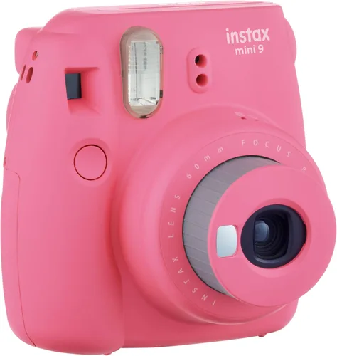 Vista 2 de Fujifilm Cámara digital instantánea Instax Mini 9, color rosa flamenco (renovada)