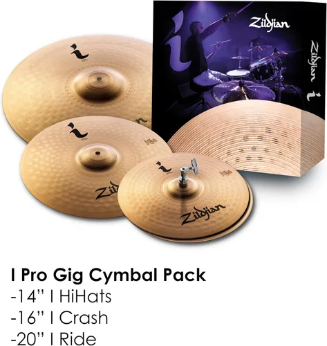 Vista 3 de Zildjian ILHSTD I Family Standard Gig - Paquete de platillos