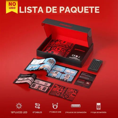 Vista 6 de BRIKSMAX Kit de iluminación LED para LEGO-21335 Faro Motorizado - Compatible con modelo de bloques de construcción Lego Ideas - No incluye el set