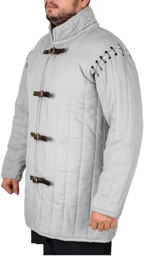 Vista 2 de Gambeson DIAOMOD acolchado de algodón grueso para LARPHemaCosplay