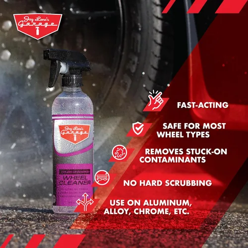Vista 6 de JAY LENO'S GARAGE - Aerosol limpiador de ruedas – Limpiador de frenos y removedor de polvo de frenos de alta resistencia que funciona como limpiador