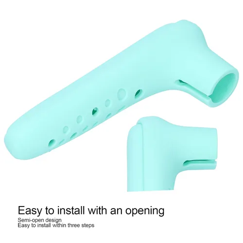 Vista 6 de Funda de silicona para manija de puerta, protector de pomo de puerta de seguridad para niños, anticolisión, antiestático, funda protectora para pomo