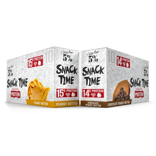 Vista 7 de Rich Piana 5% Nutrition Snack Time Disparos de proteínas exprimibles Bolsas de aperitivos altas en proteínas Prácticas proteínas alimentarias