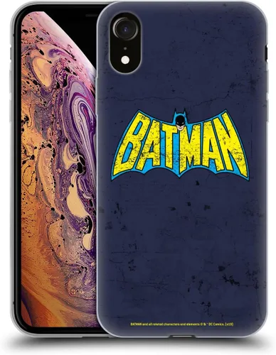 Vista 388 de Head Case Designs Funda de gel con licencia oficial de Batman DC Comics Bat Signal Logos [protección de grado militar] compatible con Apple iPhone 7