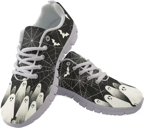 Vista 11 de HUGS IDEA Zapatos deportivos ligeros con patrón de enfermería para mujer Bandera estadounidense