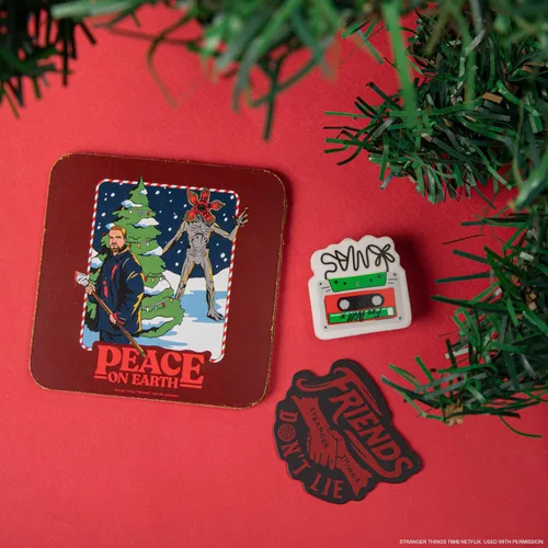 Vista 5 de STRANGER THINGS - Calendario de Adviento - 24 regalos y accesorios exclusivos de Hawkins and the Upside Down - Papelería y coleccionables - Para